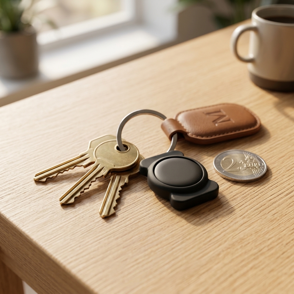Tracksy used on keys & valuables