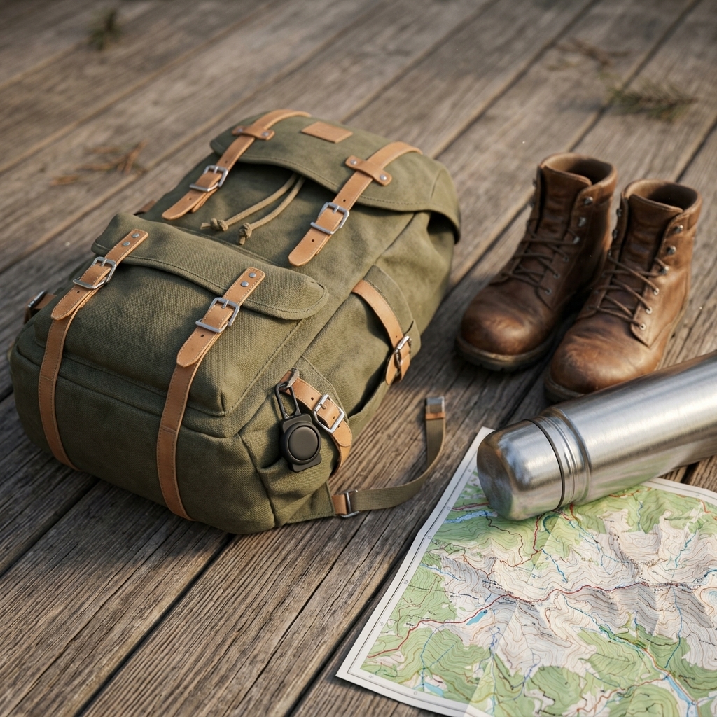Tracksy used on backpacks & outdoor gear